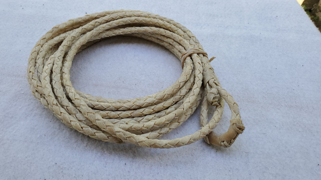 Sogas de Cuero Crudo. Para arrear. 10 mts.     accesorio
